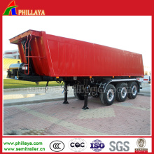 Carbon Steel Dump Trailer with Hydraulic Cylinders